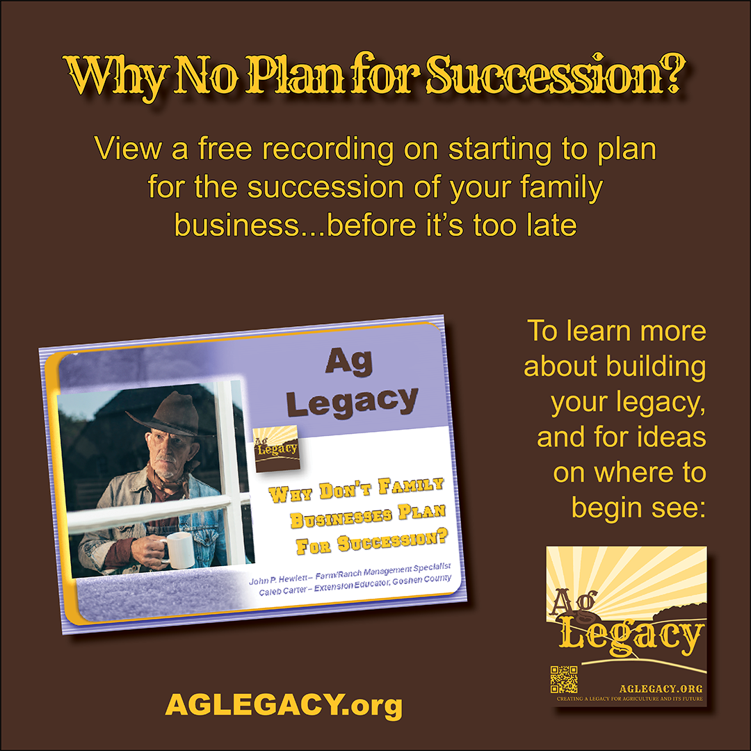 Graphic of AG LEGACY Media Post