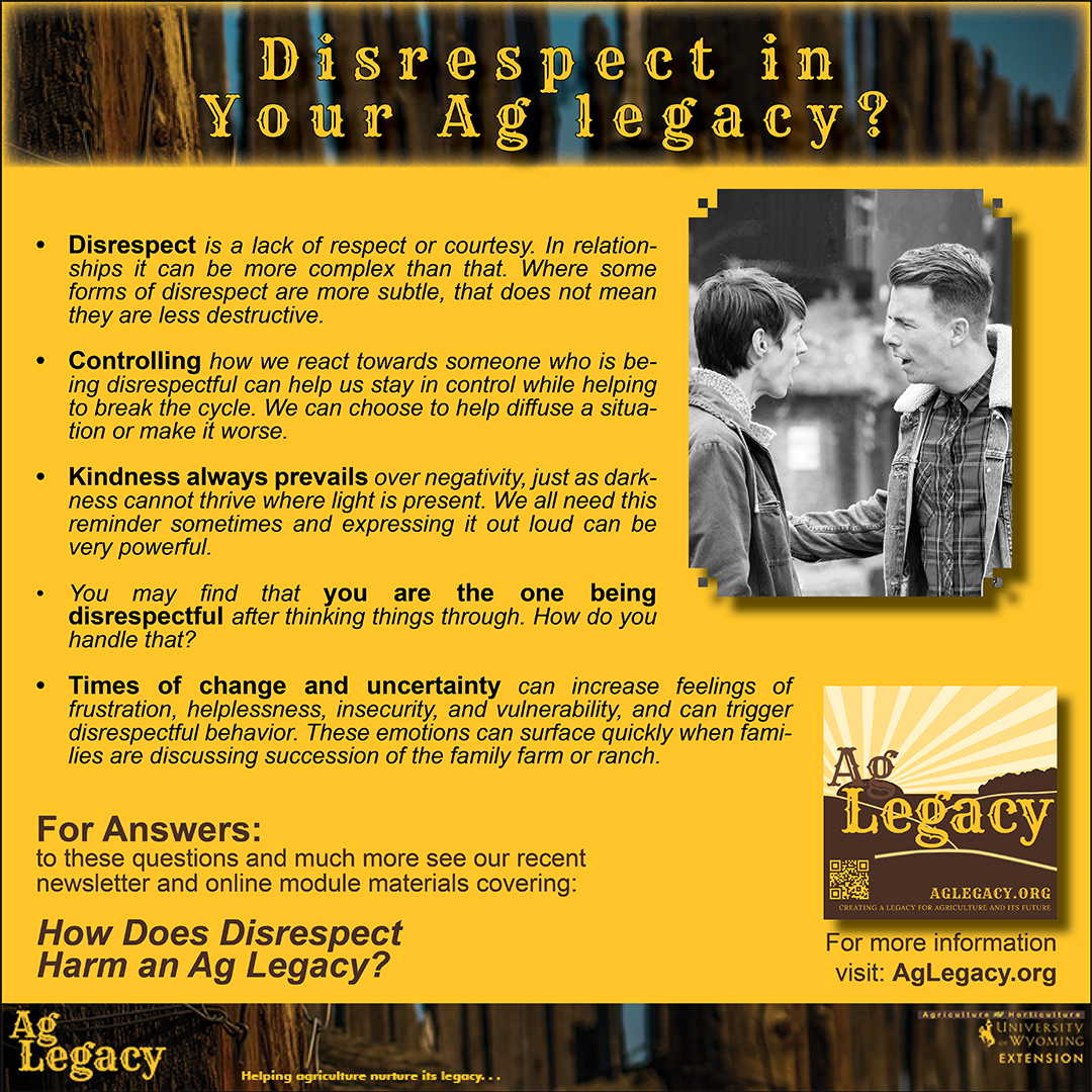 Graphic of AG LEGACY Media Post