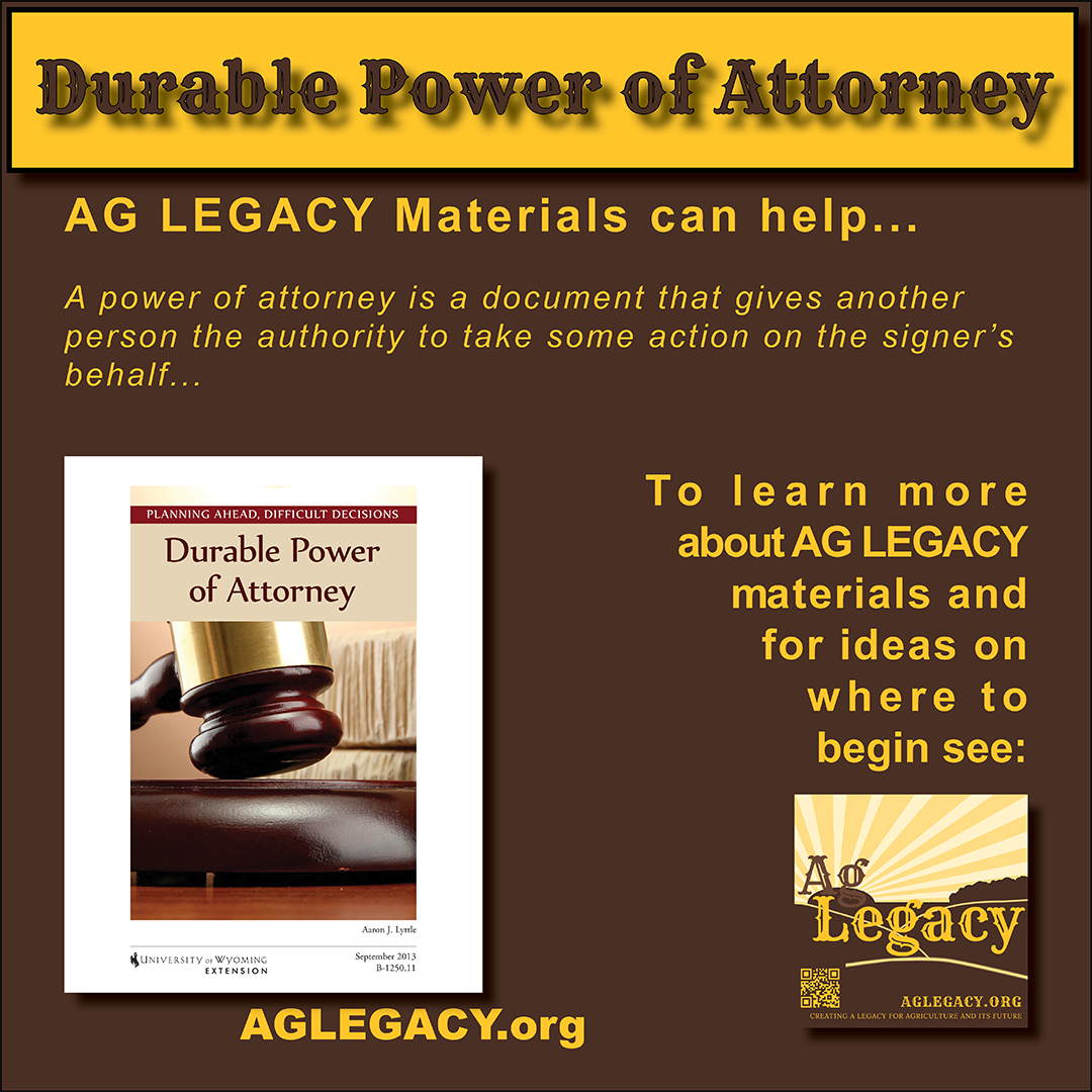 Graphic of AG LEGACY Media Post