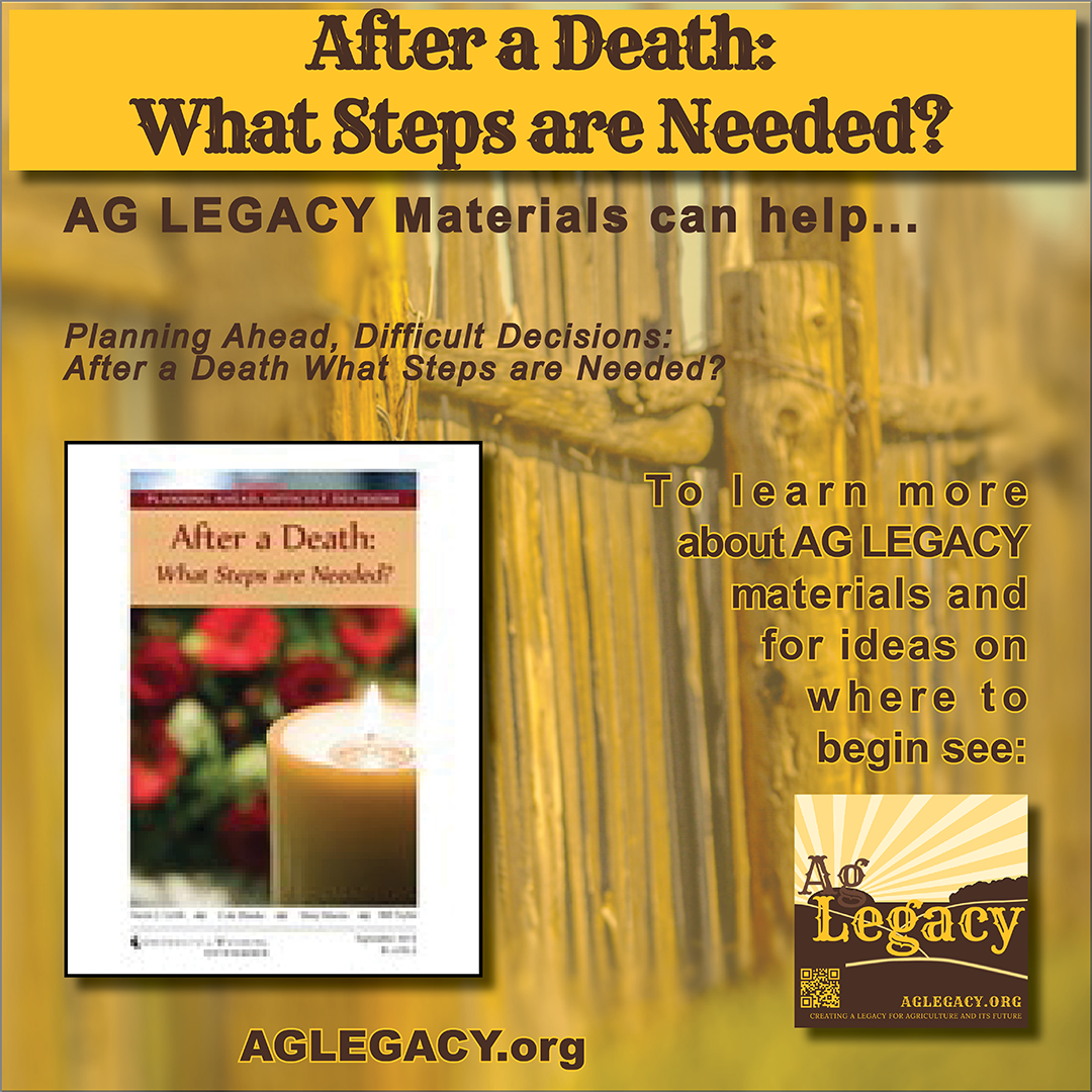 Graphic of AG LEGACY Media Post