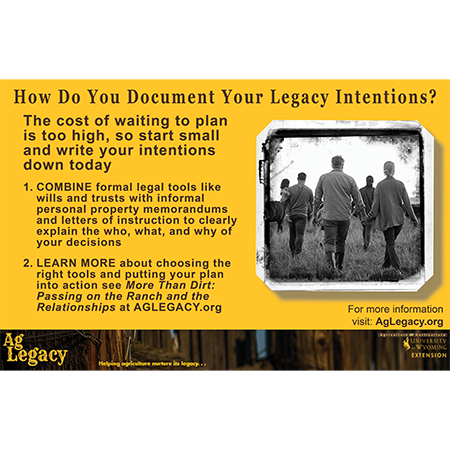 Graphic of AG LEGACY Media Post
