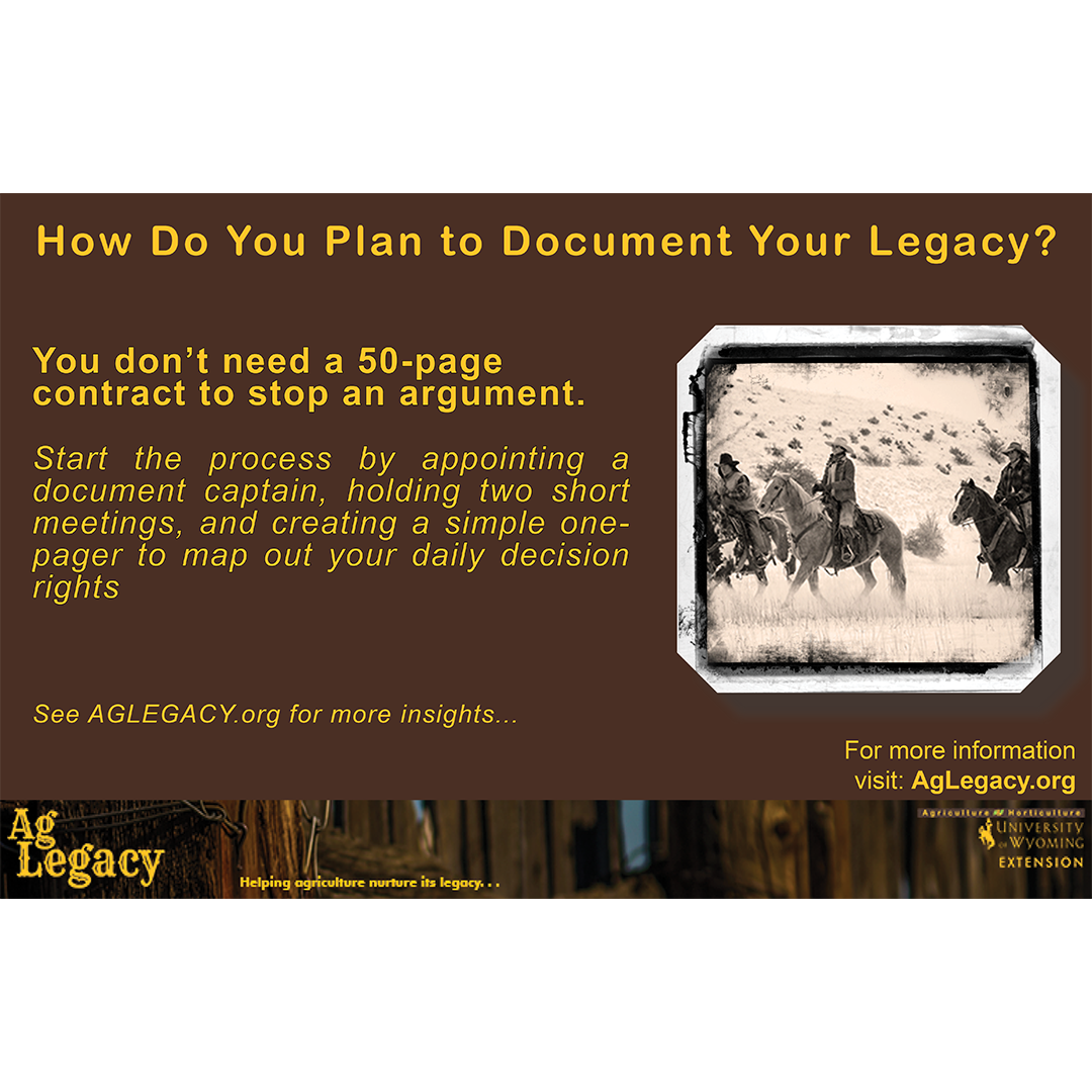 Graphic of AG LEGACY Media Post