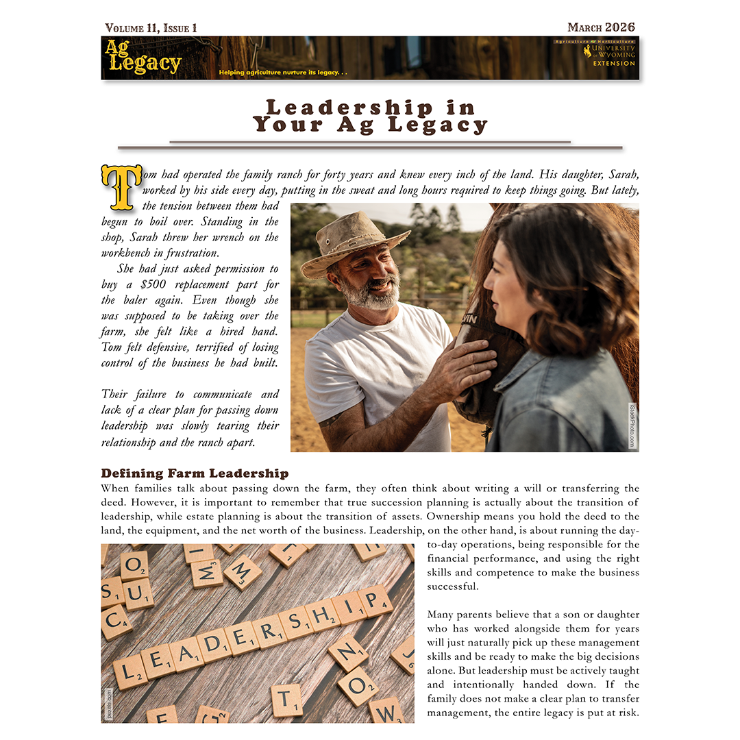 Ag Legacy Newsletter
