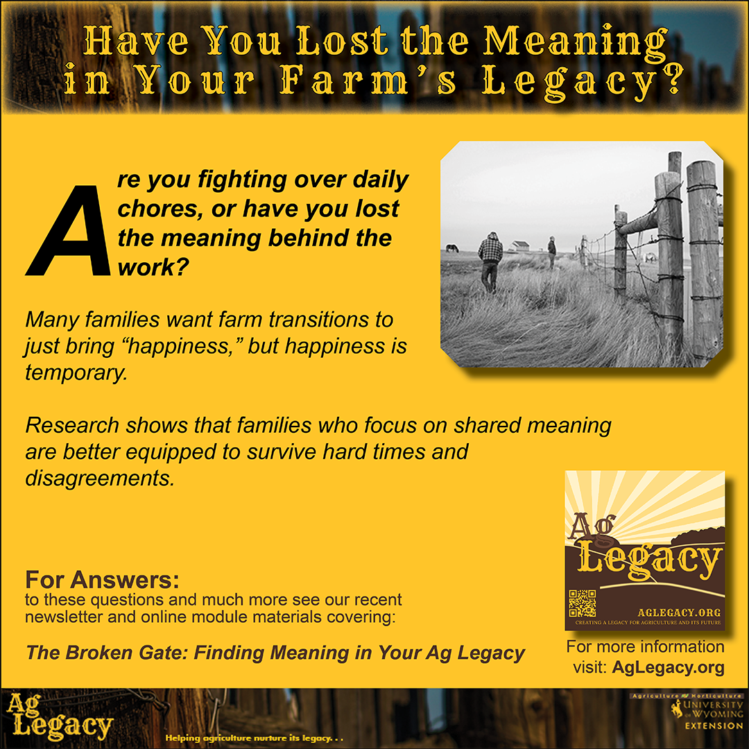 Ag Legacy Newsletter