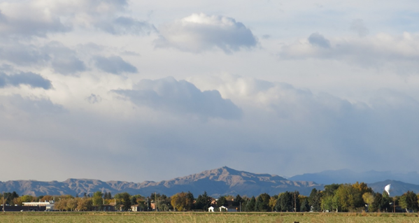 Looking southeast toward Yellowstone N.P.