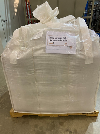 Super sack ready for shipment