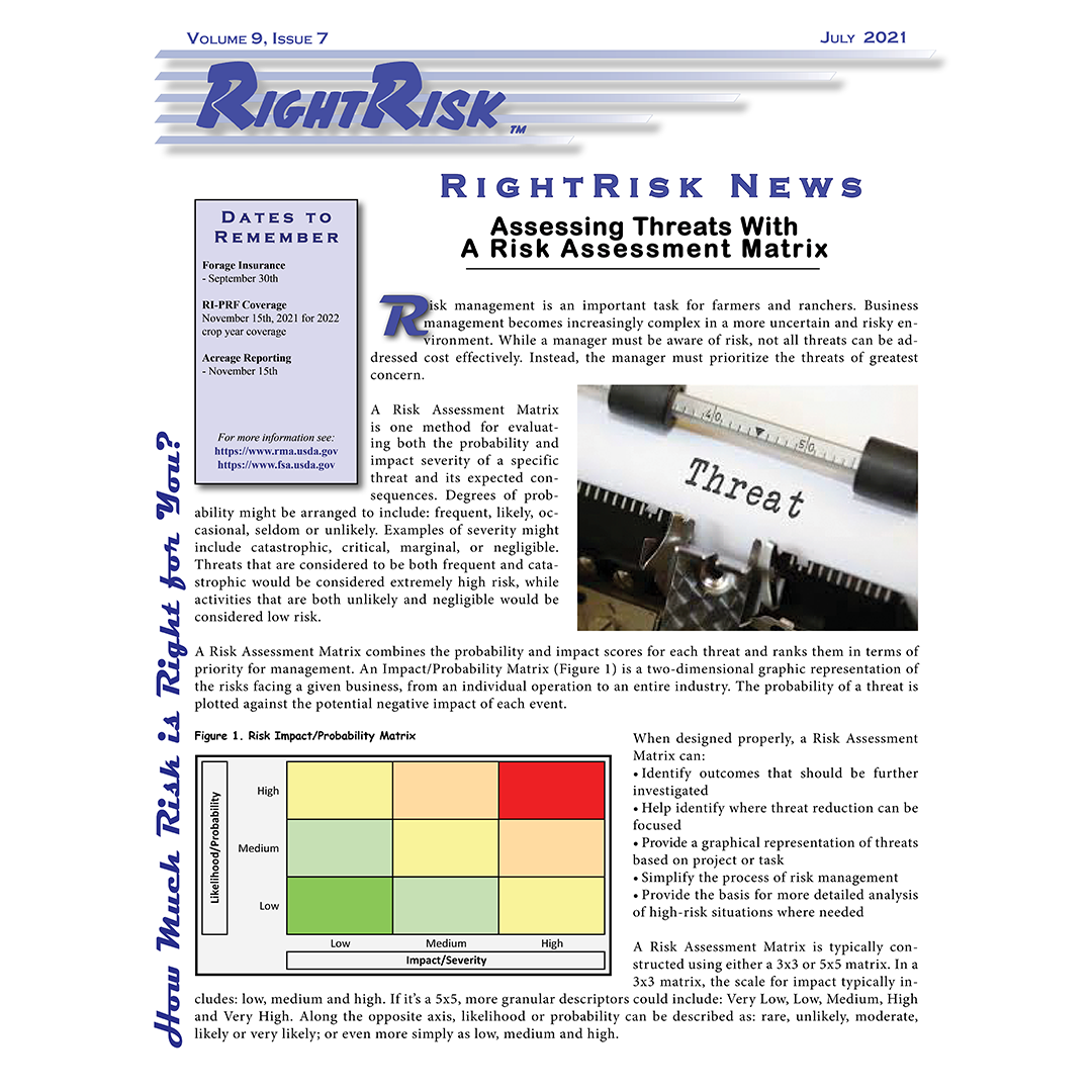 Graphic of RightRisk News