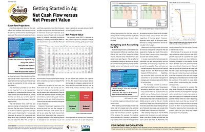 Graphic of Getting Started in Ag article