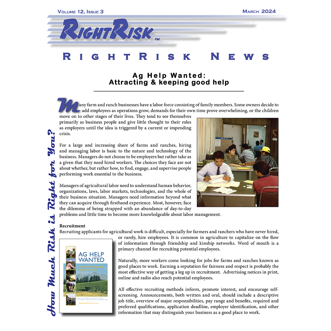 IMAGE: RightRisk News front page