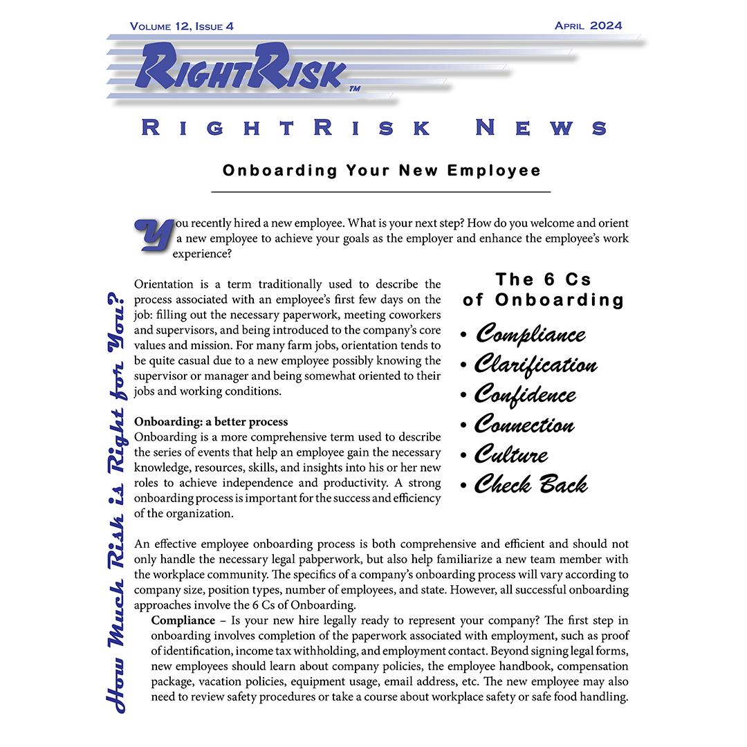 IMAGE: RightRisk News front page